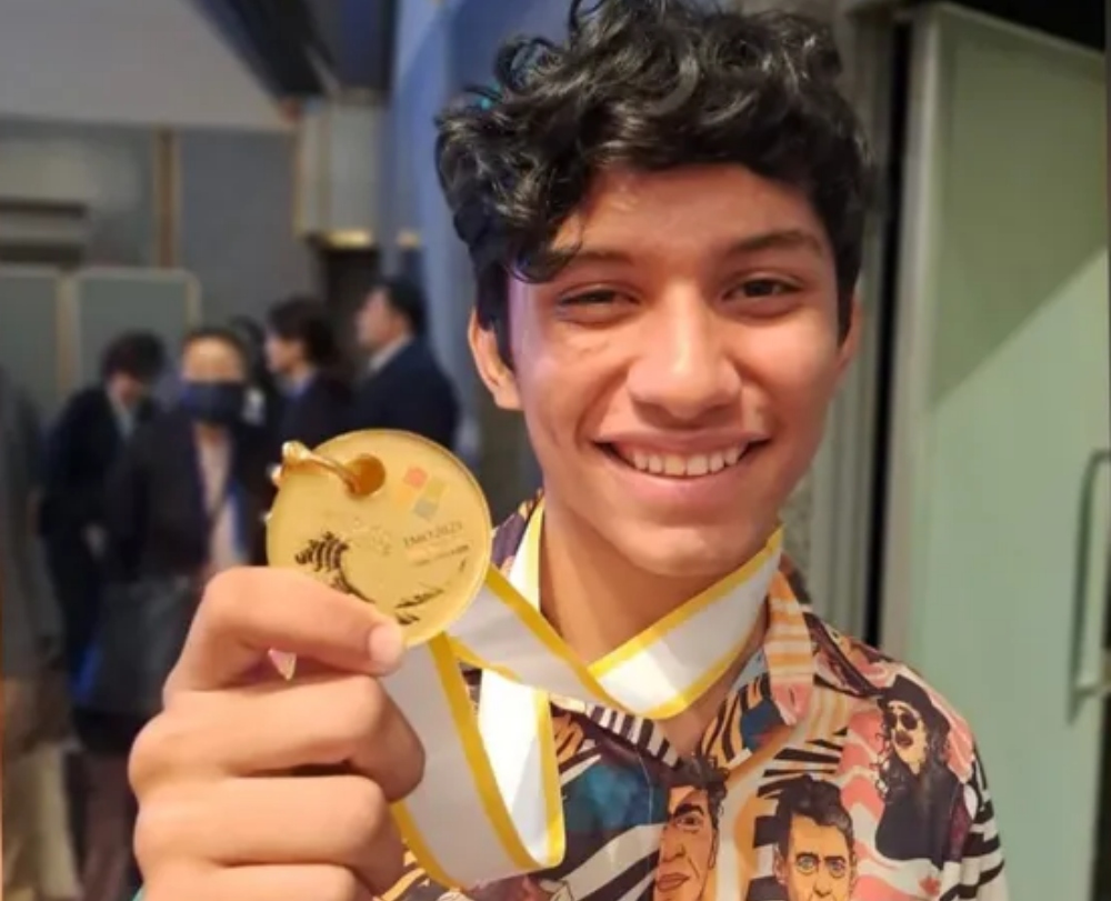 medalha estudante ouro